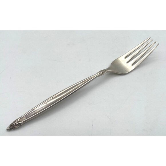 GARLAND 1965 DINNER FORK BY 1847 ROGERS BROS - Picture 2 of 9